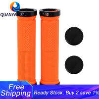 1 Pair Bicycle Handle Grip MTB BMX Bike Handlebar Grips Orange