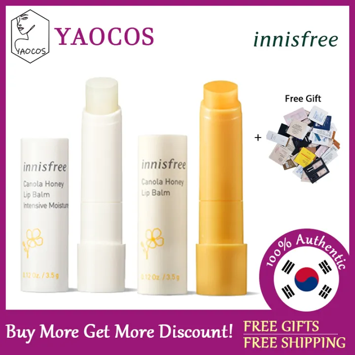 [innisfree] Canola Honey Lip Balm Normal / Intensive Moisture 3.5g