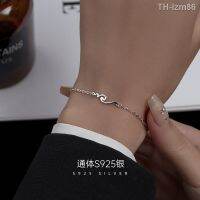 ? ornaments jewelry เครื่องประดับอัญมณี Jinmeiao S925 เงินสเตอร์ลิงสร้อยข้อมือคู่ Shanmeng Eachother มือตกแต่ง Niche Design สร้อยข้อมือของขวัญวันวาเลนไทน์ 2023