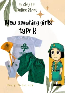 TRUE LIANCO'S GIRLSCOUT OF THE PHILIPPINES UNIFORM/ TYPE A&B/SET