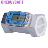 Onebuycart เครื่องวัดการไหลของกังหันน้ํามันเชื้อเพลิงดิจิทัล 2 นิ้ว 35-200 ลิตร / นาที