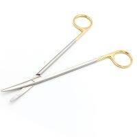 ⊙﹉✷ TC metzenbaum scissors curved delicate tissue cutting tonsil blunt narrow tips surgical operation theater gynecology surgery kit