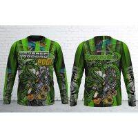 [In stock] 2023 design mens sports clothing  Sublimation Long Sleeve t-shirt , Full Print, Thailook Design, Thailand Design,121,TAKBONG POGI,GREEN，Contact the seller for personalized customization of the name