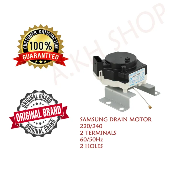 ORIGINAL DRAIN MOTOR FOR SAMSUNG ACTIVE DUAL WOBBLE TOP LOAD AUTOMATIC