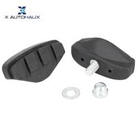 X Autohaux Universual 1/2 Pair Bike Brake Pads Bicycle Block Shoes Pads Mountain Bike MTB 45mm Black Bicycle Block Shoes Pads