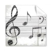 ✹ Classical Beatiful Music Simple Pattern Cleaning Cloth Phone Screen Glasses Cleaner 5pcs