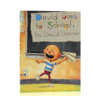 David goes to school picture book David Shannon hardcover picture book parent-child EQ English Enlightenment family early education