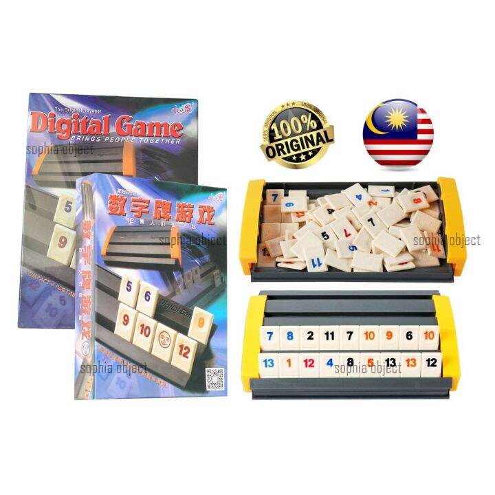 digital games rummikub 数字牌游戏 以色列数字麻将 israeli mahjong 桌游 卡牌 Board Game