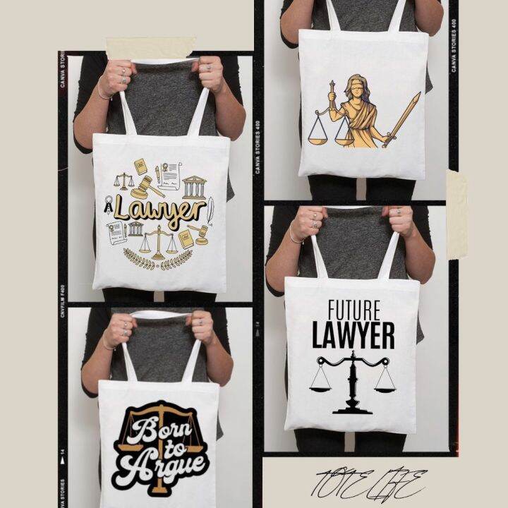 LAWYER ABOGADO ATTORNEY TOTE BAG ( WE CUSTOMIZE AND PERSONALIZED TOTE BAG) Lazada PH