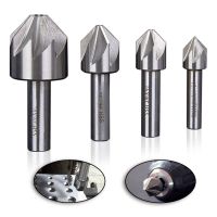 Hakkin 1ชิ้น12.5/16/20/30Mm Hss Countersink 6/8ขลุ่ย90องศาเครื่องมือลบคมดอกสว่านเครื่องเจาะขดลวดสองชั้นสำหรับทำงาน3มิติลบคม