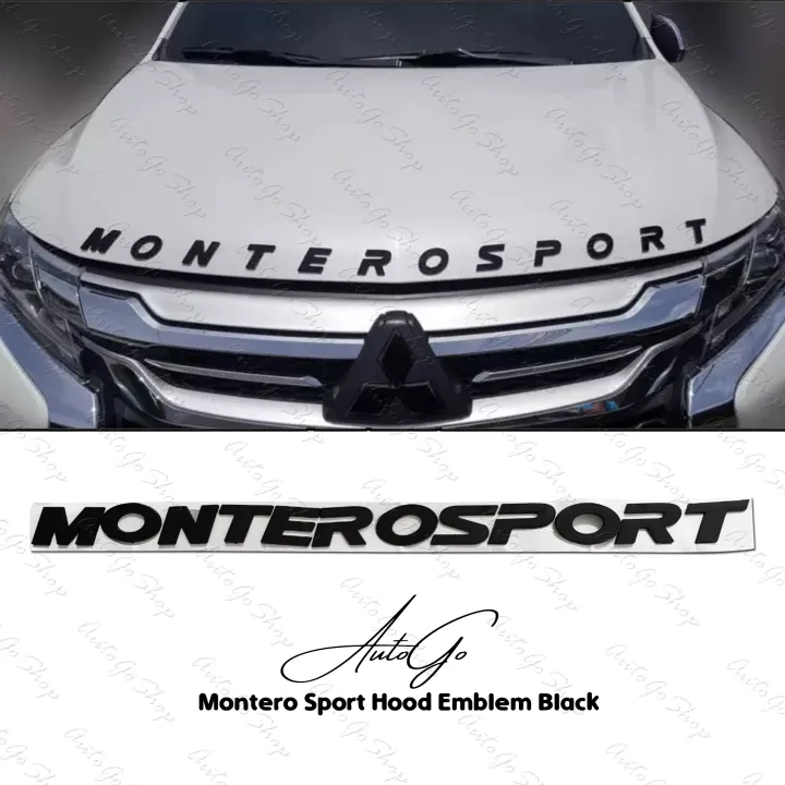 Mitsubishi Montero Sport 2005 2018 Hood Emblem Black Lazada Ph