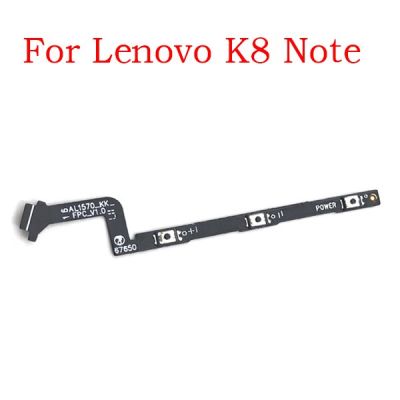 【▼Hot Sales▼】 anlei3 ปุ่มเปิดปิดปุ่มปรับระดับเสียงด้านข้างสำคัญสายเคเบิ้ลยืดหยุ่นสำหรับ Lenovo Vibe C2 K5 K3 K4 K8โน้ต K6 Power Zuk Z1 Z2 Plus อะไหล่ทดแทน