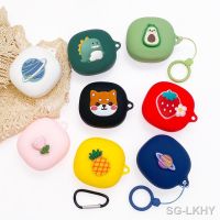 Cartoon Case for Soundcore Liberty 4 Case Silicone Ring Anti-drop Protect Earphone Cover Accessories Hearphone Box