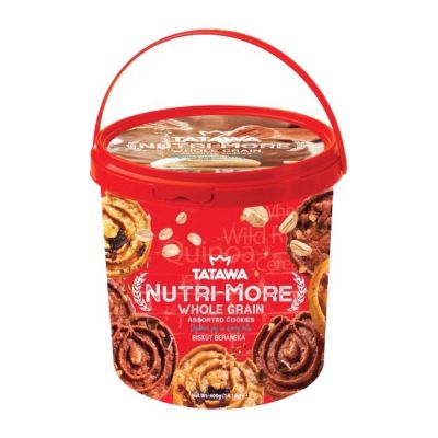 🍪 คุกกี้ธัญพืชรวม นิวทริ-มอร์ โฮลเกรน | Tatawa Nutri-More: Whole Grain Assorted Cookies 400g