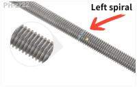 M4 M5 M6 M8 M10 M12 M14-M24 304 Stainless Steel Threaded Rods Full Thread Rod Bar Stud Left Screw Wire Rod