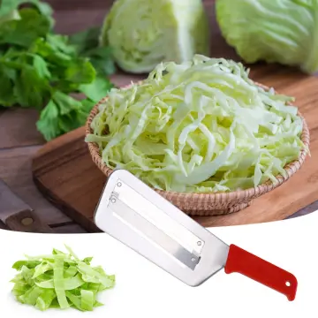 Cabbage Hand Slicer Shredder - Metal Sauerkraut Chopper - Vegetable Cabbage  Kitchen Manual Cutter