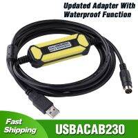 USBACAB230สำหรับสายเขียนโปรแกรมพีแอลซีเดลตา DVP USB-DVP อะแดปเตอร์ USB กับ RS232สำหรับ Xinje Xc/ Xd/xe สายวันที่ชิ้นส่วนวงจรไฟฟ้า