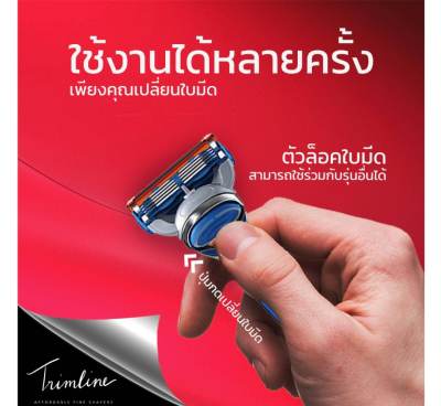 [แพ็คสุดคุ้ม] Gillette ยิลเลตต์ สกินการ์ด ด้ามมีดโกน 1 ด้าม และใบมีดโกน 8 ชิ้น แถมฟรีฝาจัดเก็บ