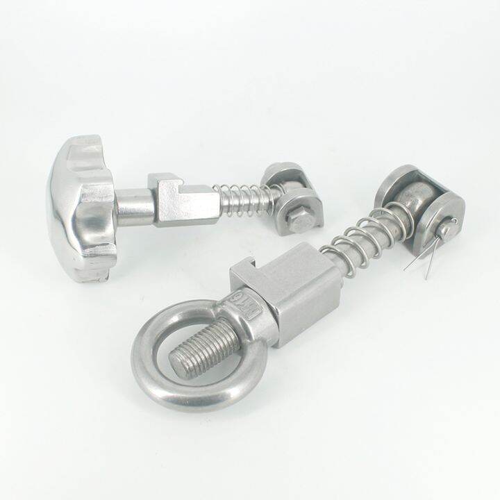 304 Stainless Steel Lifting Ring Nut Live Connection Screw Fastener 