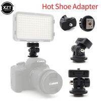 【Hot demand】 มืออาชีพ1/4 "สกรูรองเท้าร้อนตัวแปลงเมาท์เสาปรับมุมได้สำหรับกล้อง DSLR แฟลช LED