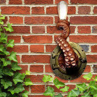 Hanging Wall Octopus Tentacle Holder Retro Octopus Light Tentacle Monsters Lamp Holder Bulbs Hanging Wall Lamp Bulbs