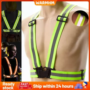 Elastic adjustable reflective safety belts - . Gift Ideas