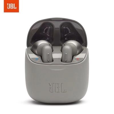 หูฟังJBL Tune T220 TWS หูฟังบลูทูธ V5.0 หูฟังไร้สายหูฟังชนิดใส่ในหูพร้อมไมโครโฟนสเตอริโอและกล่องชาร์จ