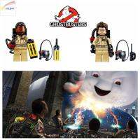 HILBAT 1 Set ตุ๊กตาสำหรับเด็ก บล็อกอาคาร Ghostbusters มินิมินิ เรย์มอนด์ ตุ๊กตาโฮสต์บัสเตอร์ ของเล่นฟิกเกอร์ Enlighten ของเล่นสำหรับคนผี ของขวัญวันคริสต์มาส