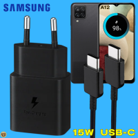 ที่ชาร์จ Samsung 15W Usb-C (Eu) ซัมซุง A12 หัวชาร์จ สายชาร์จ Type-C Adaptive Fast Charging การชาร์จด่วนแบบพิเศษ