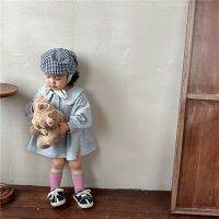 [COD] dress 2023 spring new Korean version baby lapel long-sleeved princess