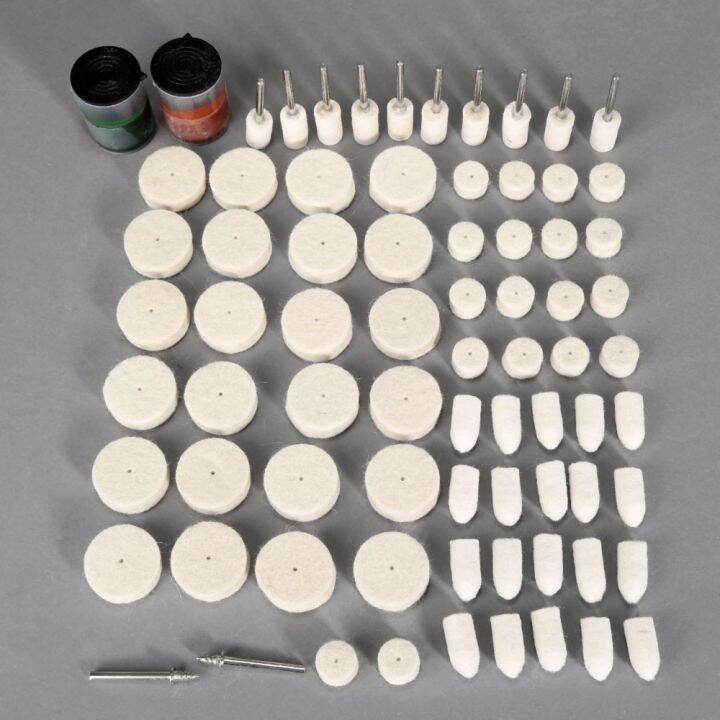 elegant-76pcs-wool-polishing-accessories-electric-grinding-mill-kit-wool-grinding-paste-suits-dremel-tools-herramientas