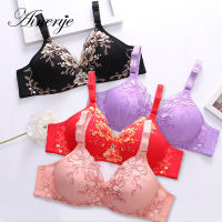 Aimerye 34-42 ABC Bra Sexy for Sex Women Push Up Underwear Big Breast Girl Soft No Wire Thin Cup Woman Embroidery Brassiere