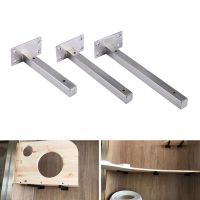 Shelf Bracket Rustic Design Burrs free Multi Purpose Wall Mounted Shelf Support Floating Bracket for Office