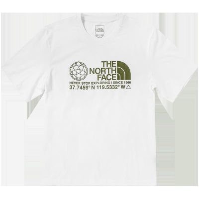TheNorthFace North เสื้อยืดแขนสั้นสไตล์คู่รัก Outdoor Breathable New_