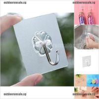 5pcs Load Bearing 10KG Seamless Adhesive Hook Strong Stick Hook Kitch