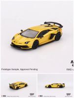 พรีเซลใน August Mini GT 1:64 Aventador SVJ รถรุ่น Giallo Orion ใหม่