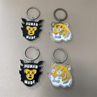 Human Made Cute Keychain Bag Accessories Anime Car Kawaii Key Chain Holder Basketball Keyring Kawaii Key Ring Couple Anime Gift