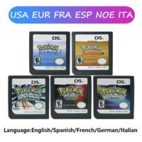 【LZ】 DS Game Cartridge Video Game Console Card Pokemon Series Platinum Pearl Diamond HeartGold SoulSilver Multilingual for NDS 3DS