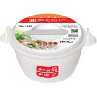 กล่องอาหาร ไมโครเวฟ กลม 1.6 ลิตร 1640ROUND MICROWAVABLE FOOD CONTAINER JCJ 1.6L 1640 **โปรโมชั่นสุดคุ้ม โค้งสุดท้าย**