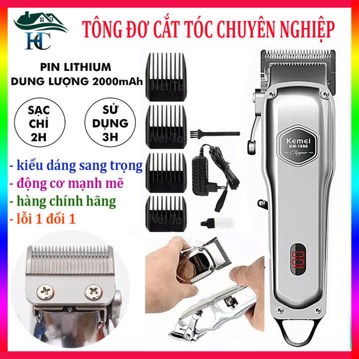 Với tăng đơ cắt tóc chuyên nghiệp, bạn hoàn toàn có thể sáng tạo và tạo ra những kiểu tóc đẹp và sắc nét mà không cần tới salon. Được trang bị động cơ mạnh mẽ và hiệu suất cao, tăng đơ cắt tóc chuyên nghiệp luôn là sự lựa chọn hàng đầu của các thợ làm tóc chuyên nghiệp.