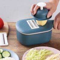 Multi-function Potato Carrot Cucumber Slicer Cutter Grater Shredders with Strainer Kitchen Convenience Garlic Press Gadgets