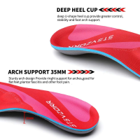 Plantar Fasciitis Arch Support Inserts Orthopedics Insoles,Flat Feet Orthotics Insoles for Sneakers Running Sports Shoes Insole