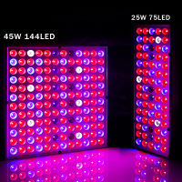 [DBF] 25W45W แผงสเปกตรัมเต็มรูปแบบ LED Grow Light AC85 ~ 265V พืชสวนเรือนกระจก Grow โคมไฟสำหรับในร่มพืชดอก Growth