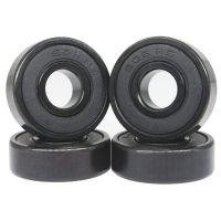 High-Speed 608RS Hybrid Black Ceramic Bearings Skateboard Bearings Ceramic Plastic Arc 608 Bearings