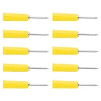 Probe Multimeter หัวเจาะลวด30V-60V/Maximum.10A ลักษณะเป็น PVC เข็มสแตนเลสขนาด2มม./0.08in ถึง4มม./0.16in สำหรับแคลมป์เมตรสำหรับซ่อมรถยนต์