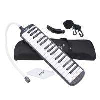 เปียโน 32 คีย์ melodica ดนตรีสำหรับเด็กเริ่มต้นเด็กของขวัญกับกระเป๋าสีดำ Outdoorfree - INTL