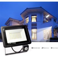 【LZ】◕◕♀  Holofote led à prova dágua refletor led com sensor de movimento pir de 10w 20w 30w 40w e 50w para iluminação de jardim parede rua área externa ac220v