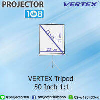 VERTEX Tripod Projection Screen 50 Inch Diag 1:1