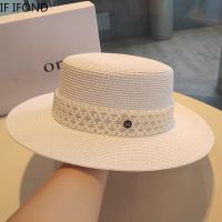 New Elegant Women 39;s Summer Straw Hat Fashion Derby Beach Sun Hats Holiday Panama Hats Chapeu Feminino