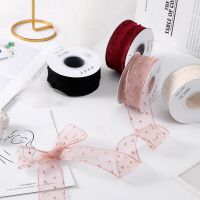 1-1/2 Inch Organza Ribbon Roll - 20 Yards for Gift Wrapping  Bouquet Wrapping  Decoration  Bows for Crafts Gift Wrapping  Bags